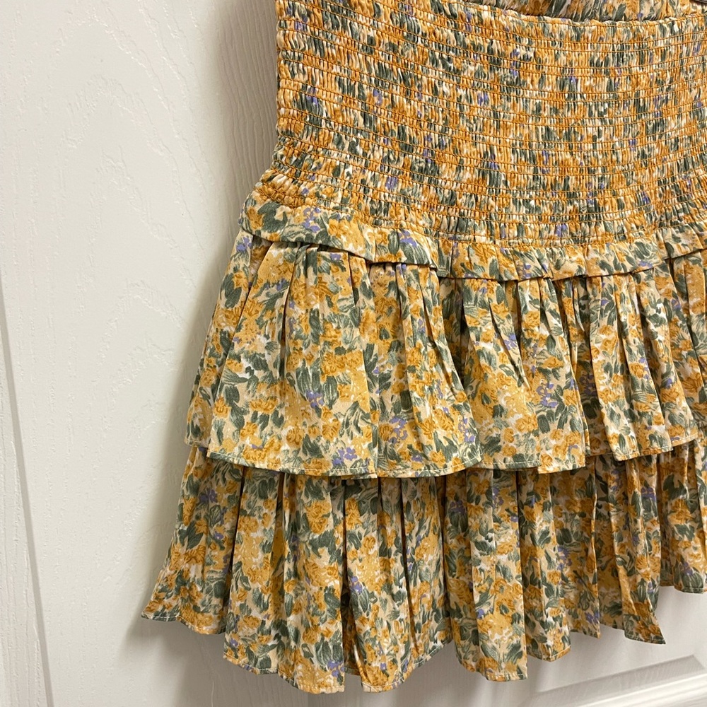Reset Smocked and Tiered Floral Skirt - Picture 2 of 9